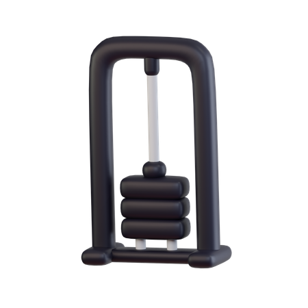 Lat Pulldown  3D Icon