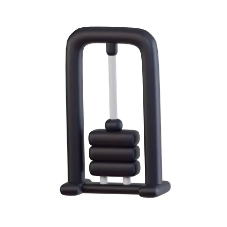 Lat Pulldown  3D Icon