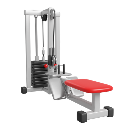 Lat Pulldowns  3D Icon