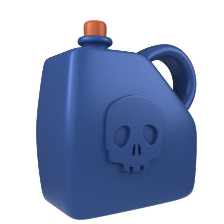 Lata de aceite  3D Icon