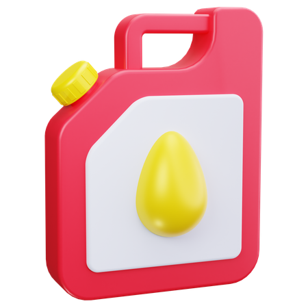 Lata de combustível  3D Icon