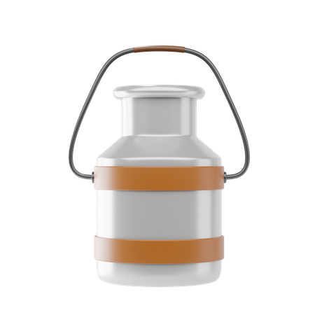 La leche puede  3D Icon