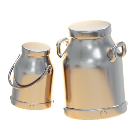 La leche puede  3D Icon