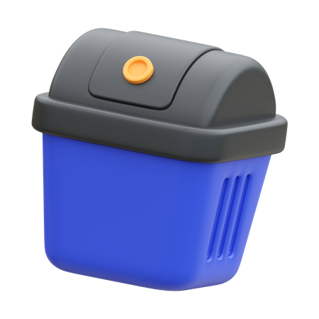 Cesto de lixo  3D Icon