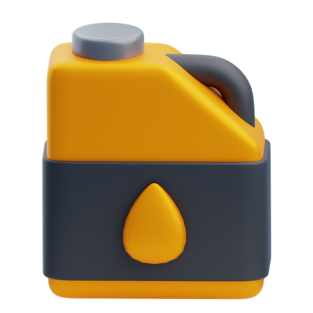 Lata de óleo  3D Icon