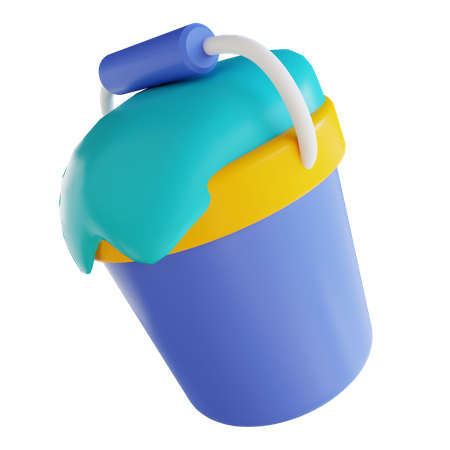 Latas de colores  3D Icon