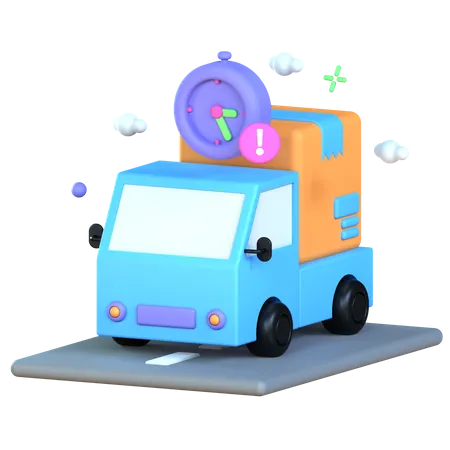 Late Delivery  3D Icon