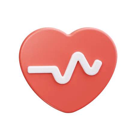 Latido del corazón  3D Icon