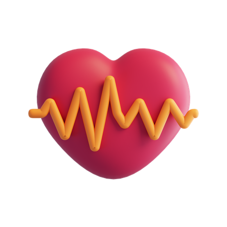 Latido del corazón  3D Icon