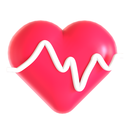 Latido del corazón  3D Icon