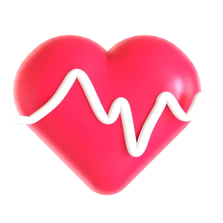 Latido del corazón  3D Icon
