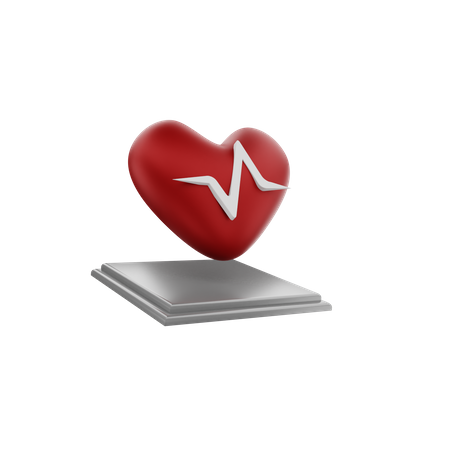 Latido del corazón  3D Icon