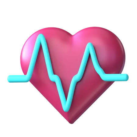 Latido del corazón  3D Icon