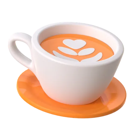 Latte  3D Icon