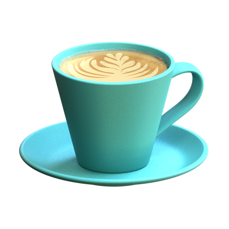 Latté  3D Icon