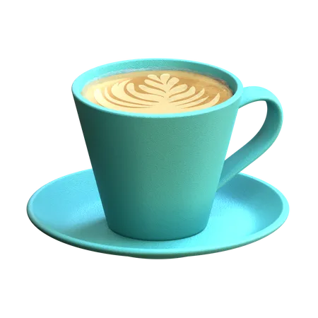 Latté  3D Icon