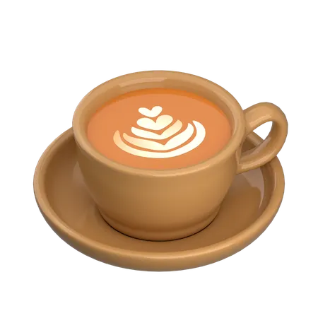 Latte  3D Icon