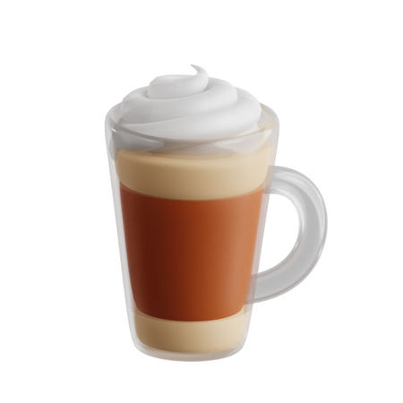 Latté  3D Icon