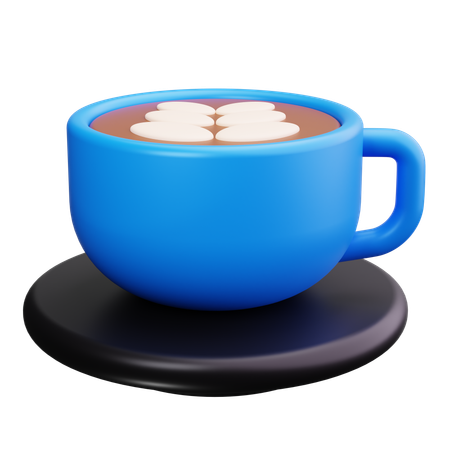 Latte Art  3D Icon