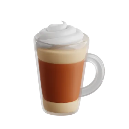 Latte Macchiato  3D Icon