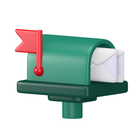 Latter Box  3D Icon