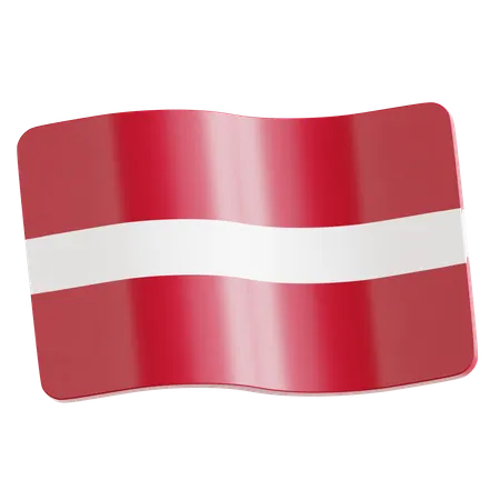 Latvia  3D Icon