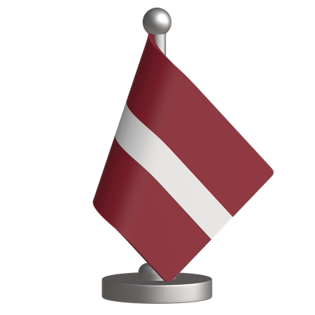 Latvia  3D Icon