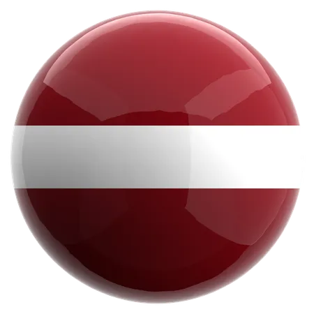 Latvia  3D Icon