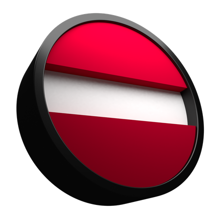Latvia Flag 3D Illustration