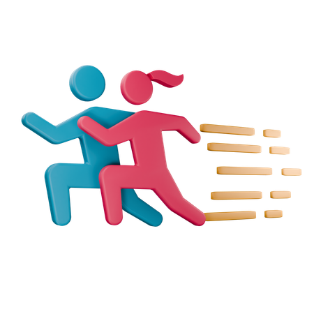 Läufer  3D Icon