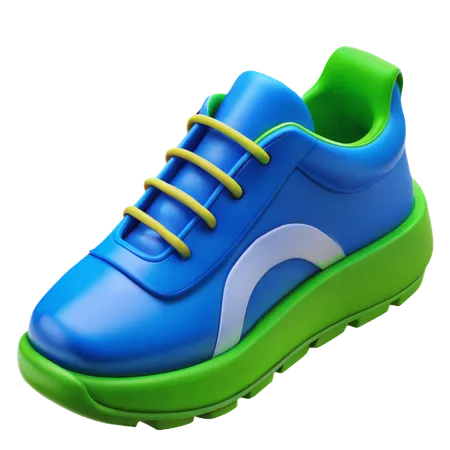 Laufschuh  3D Icon