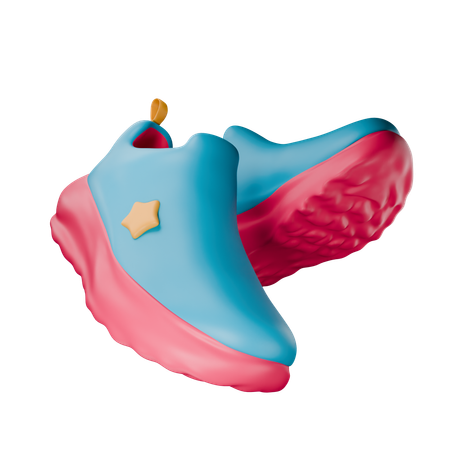 Laufschuhe  3D Icon