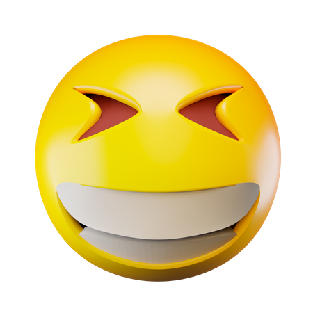 Laugh  3D Emoji