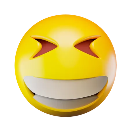 Laugh  3D Emoji