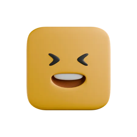 Laugh  3D Icon