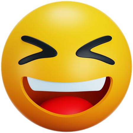 Laugh  3D Icon