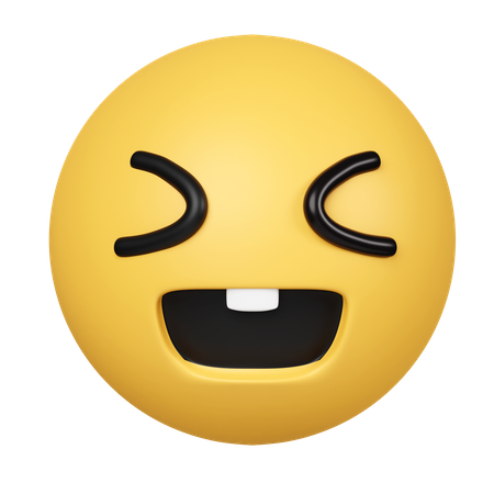 Laugh  3D Icon