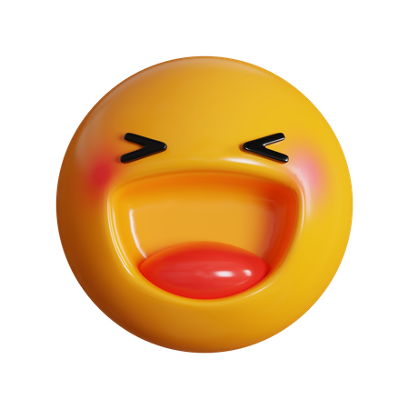 Laugh  3D Icon