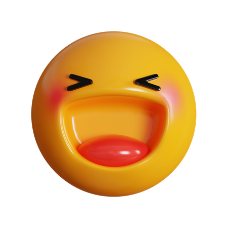 Laugh  3D Icon