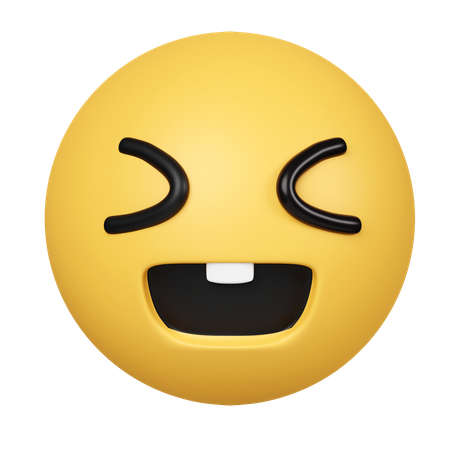 Laugh  3D Icon