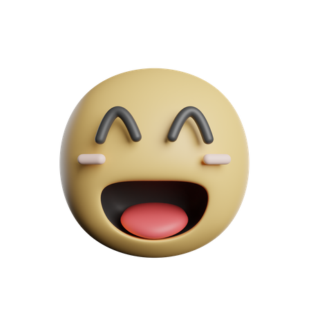 Laugh  3D Icon