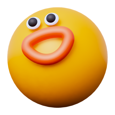 Laugh Emoji  3D Icon