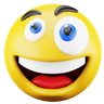 laugh emoji 3d logos