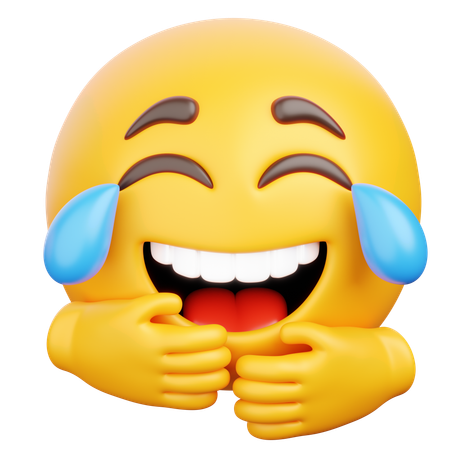 Laugh Out Loud  3D Icon
