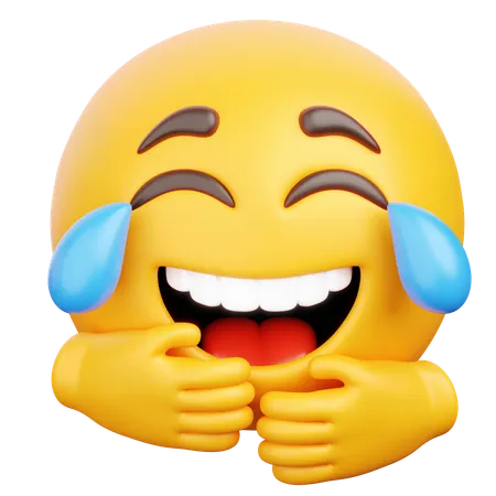 Laugh Out Loud  3D Icon