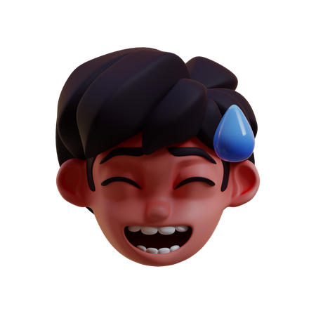 Laughing  3D Icon