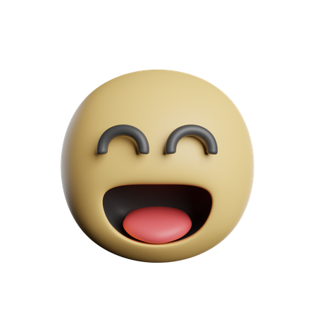 Laughing  3D Icon