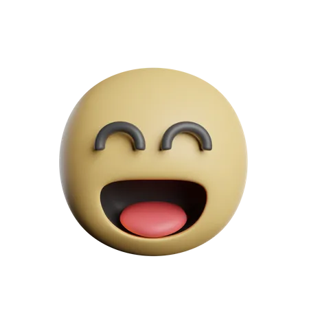 Laughing  3D Icon