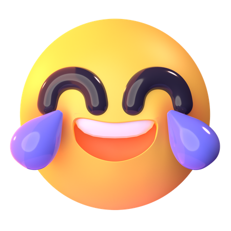 Laughing  3D Icon