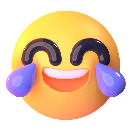 Laughing  3D Icon